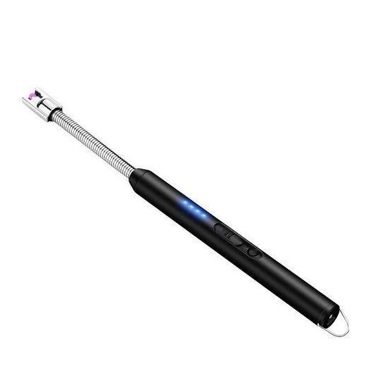 Generic Allume Feu Briquet Electrique USB Rechargeable Électronique Flexible 360º - Noir
