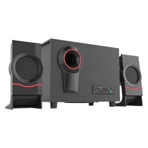 Generic Haut-parleur Bluetooth Haut-parleurs D'ordinateur En Bois 2.1 Subwoofer Multimédia Haut-parleurs Bluetooth Ou USB Pour Carreaux D'ordinateur Portable + 3,5 Mm