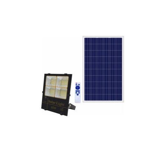 Solar Light Projecteur LED 60w- Noir