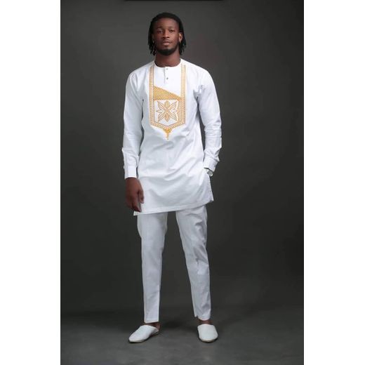Ensemble Tunique Homme Manche Longue
