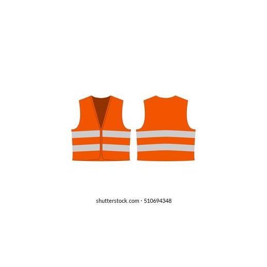 Generic Gilet de Sécurité, Chasuble Orange - image 4