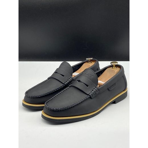 Gn Baladeuse Pour Hommes en cuir NOIR