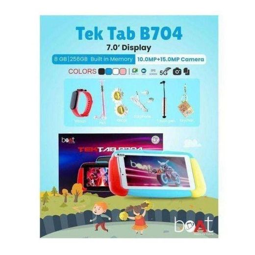Generic Tablette Educative de qualité pour enfant (8 Go RAM / 256 Go), Ecran 7 pouces Android 13.0 avec Puce 5000 mAh