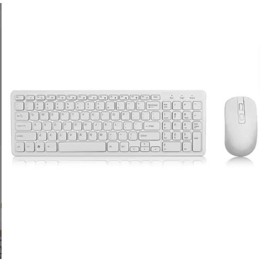 Generic clavier et souris sans fil de modèle GKM520 BLANC