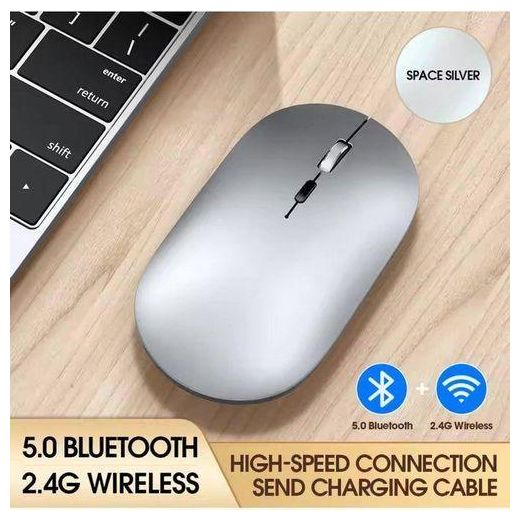 Generic Souris De Bureau Sans Fil X2, avec tapis de souris graduit
