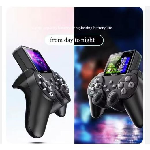 Generic Console de jeu portable  avec 520 Jeux Rétro Intégrés - NOIR - image 4