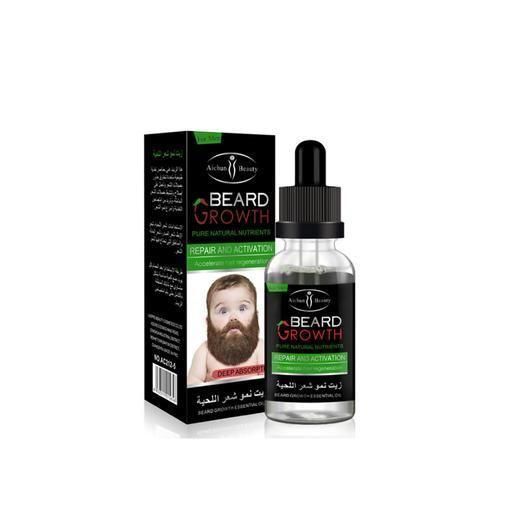 Beard Growth Huile Barbe & Cheveux – Active la Pousse, Épaissit Naturellement - image 4
