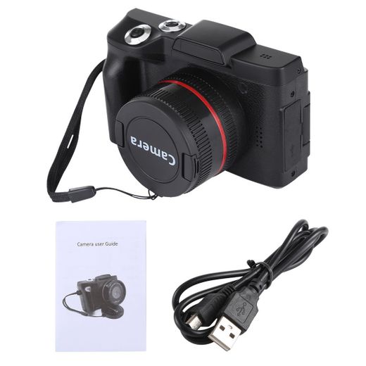 Generic Appareil photo numérique à objectif interchangeable avec écran rabattable, interpolation de 1.3 méga pixels, écran LCD 2.4 pouces, enregistrement Full HD 720P, objectif infrarouge, EIS - image 4