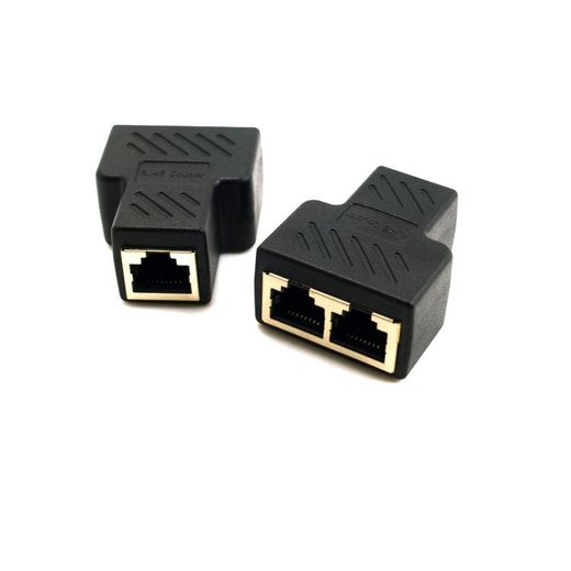Generic Adaptateur Répartiteur Ethernet RJ45 1x2 - Noir - image 4