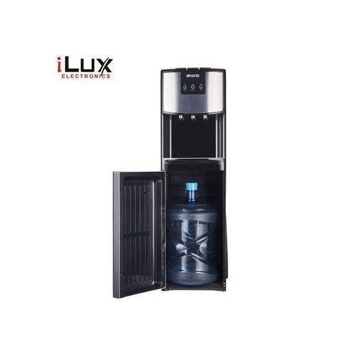 Ilux   Fontaine à Eau - 3 Robinets - LXWD-805 - Gris  24  Mois De Garantie