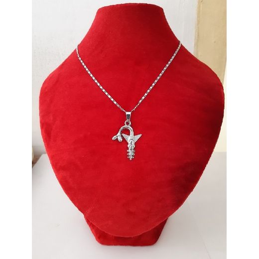 Chaine  Pour Femme Et Homme Argent