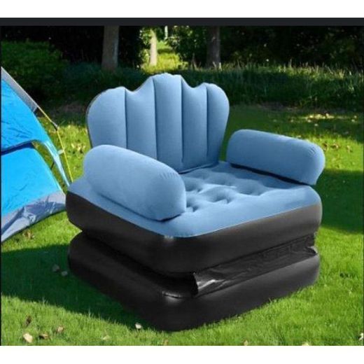 Generic Canapé gonflable multi-usage - fauteuil gonflable 5 en 1 - image 4