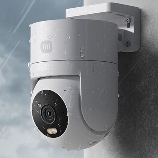 Xiaomi MI Caméra De Surveillance EXTERIEUR 2.5k (CW300) (4MP) Resolution Wifi 360° - Blanc