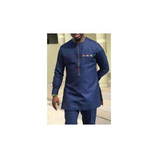 Tunique traditionnelle moderne pour homme