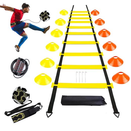 Generic Ensemble d'équipements d'entraînement d'agilité de football, accessoires d'entraînement de football