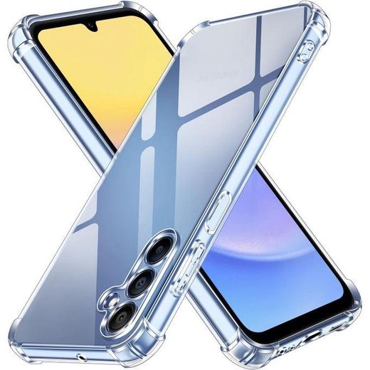 Coque Transparente Compatible Samsung Galaxy A15 + 1Antichoc - Transparent