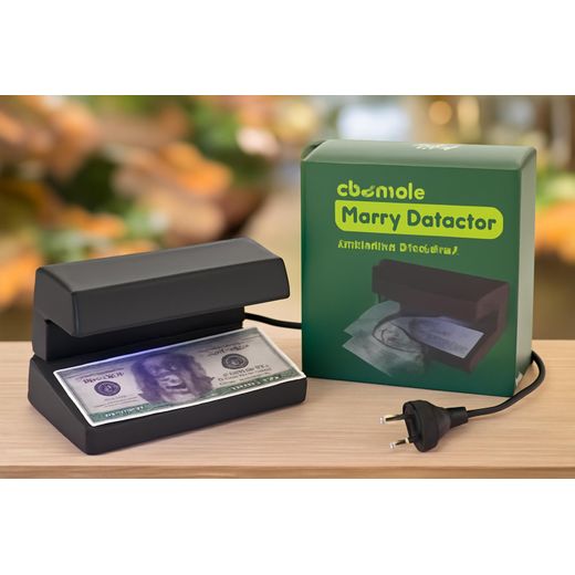 Generic Détecteur de Faux Billets Professionnel – Rapide, Fiable et Compact / NOIR