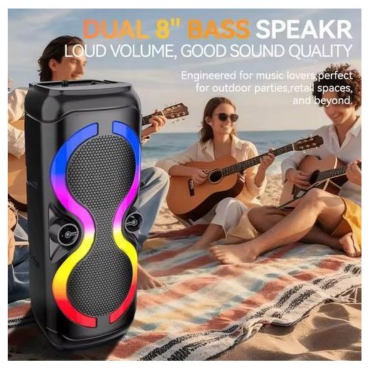 Generic Enceinte Bluetooth - Baffle + Micro - image 3