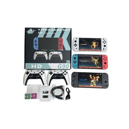 Generic console portable rétro G90 à double joystick, grand écran de 7,0 pouces - image 4