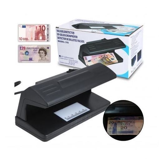 Generic Détecteur De Faux Billets MODEL 318 - 32 Watts - Noir - image 2