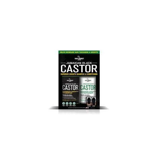 Generic Coffret cadeau Hair Chemist 2 pièces (shampoing et après-shampoing) - Huile de ricin noir jamaïcain pour la croissance et l'épaisseur des cheveux - Sans sulfate, sans parabène et sans phtalate - 1 litre chacun