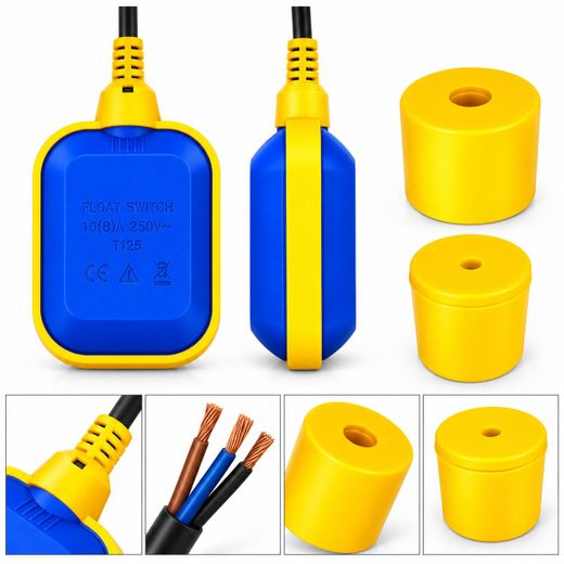 Generic     flotteur électrique a pompe immergée 5m - image 2