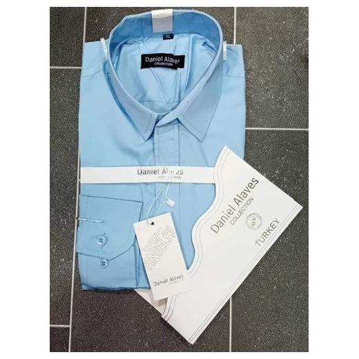 Daniel Alaves Chemise  Manches Longues Homme Bleu