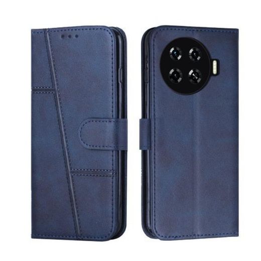 Tecno Etui Compatible Spark 20 Pro Plus + 1 Antichoc - Bleu