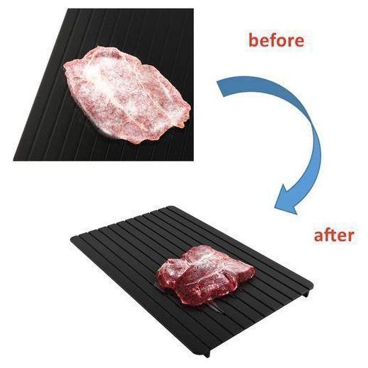 Generic Plateau De Décongélation En Aluminium Defrost Express, Sans électricité, Sans Piles, Sans Produits Chimiques