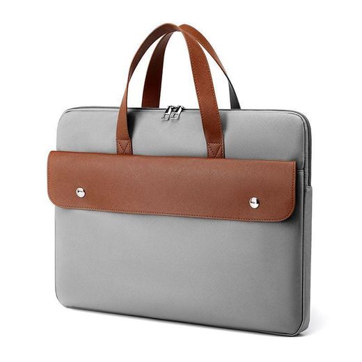 Generic Sac d'ordinateur portable 2 tons, sac pour le quotidien à la mode et de haute qualité, GRIS