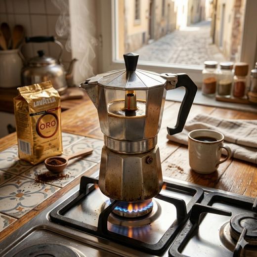 Generic Cafetière Expresso En Aluminium Argenté - Pour Gaz Et Plaques Électriques : 3TASSES - image 3