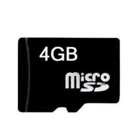 Carte Mémoire Micro SD 4 Gb - Garantie 1 Mois