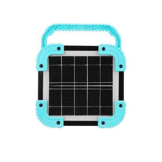 Generic Lampe solaire LED Portable, Rechargeable par USB, lampe de poche réglable à 360 ° avec ampoule, pour l’extérieur, jardin, Camping, tente, pêche FGH