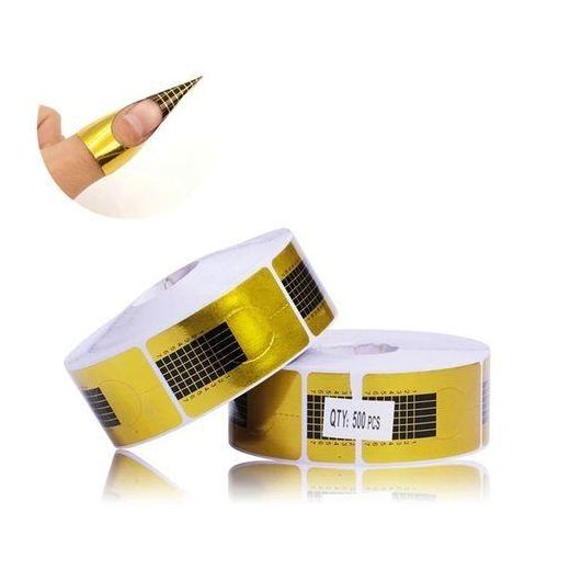Generic 500 PCS/rouleau De Ongles Acryliques Courbes D’ongles Gel D’extension D’ongles - image 3