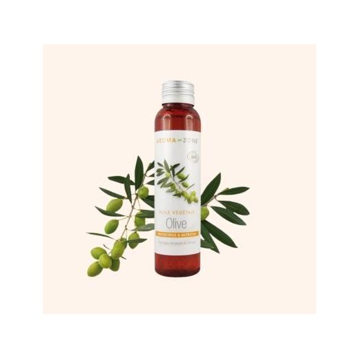 Generic AROMA ZONE, Protecteur  Nourrissant , Huile d'Olive BIO, corps et cheveux, lutter contre les signes de l'âge   100ml, import de France - image 2