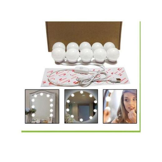 Generic Kit de lumières de miroir de courtoisie à LED pour coiffeuse de maquillage BG - image 3