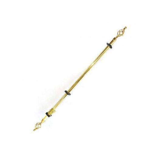 Generic Tringle à Rideaux 1m20 Extensible à 2m - Or NP