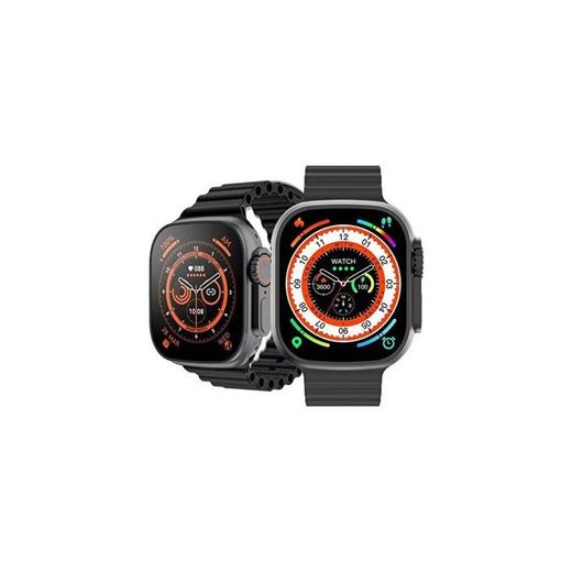 Smart Watch T800 Ultra Smart Watch Series 8 LCD Écran Tactile Complet NFC Appel Bluetooth 2022 - Noir - image 2