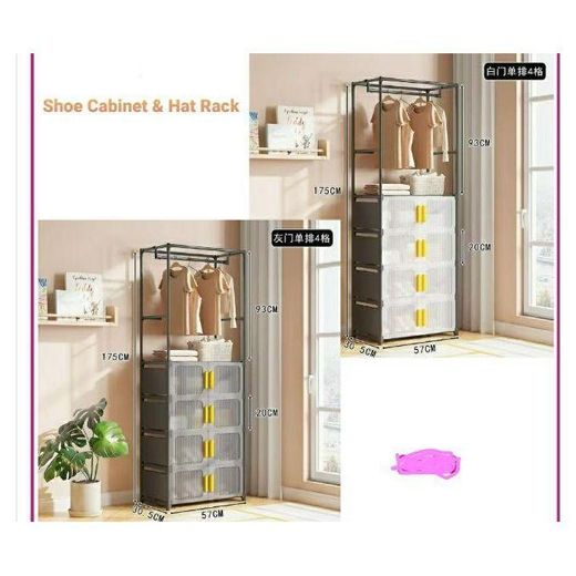 Generic Chic Organisateur de vêtements multifonctionnel avec tiroirs - image 2