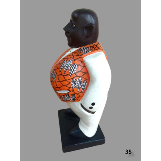 Generic Statue Colon En Bois - image 3