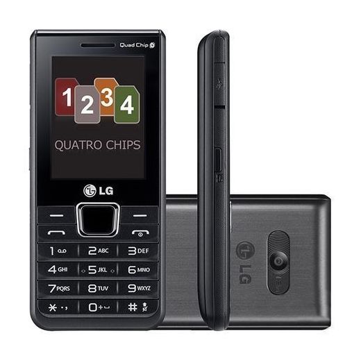 LG A395- Noir - 4 Puces - Gsm- MP3 - Radio FM- écran 2.2" - 1.3Mp