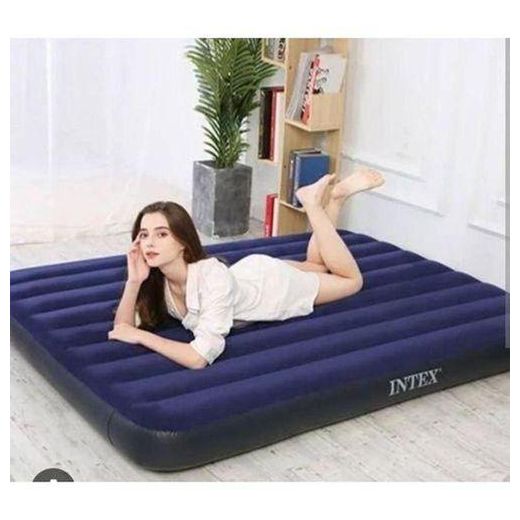 Gn Matelas gonflable 3 places + une pompe electrique