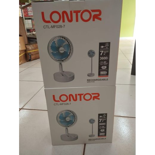 LONTOR Ventilateur rechargeable - image 2