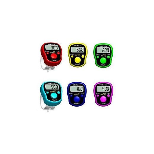 Ecran Led Chapelet Electronique Musulman - Compteur De Doigt - Multicolor FR 