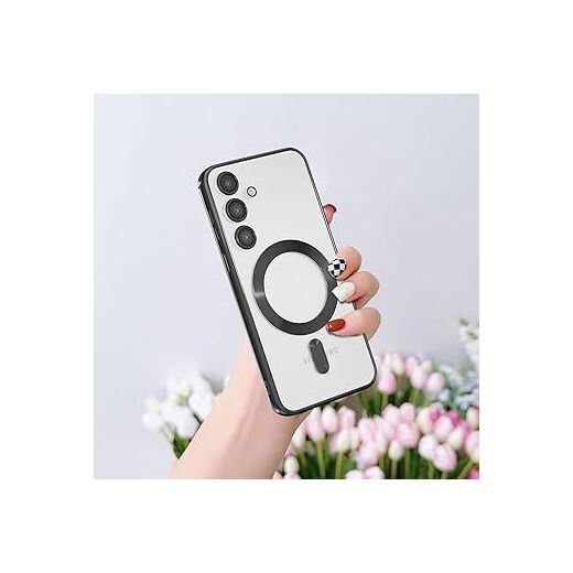 Generic Coque Et Verre Pour Galaxy A06S 5G Pour MagSafe 360° Avec 2 PROTECTION ÉCRAN Et APPAREIL PHOTO - Noir