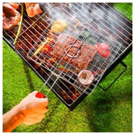 Generic  Le barbecue est polyvalent et plus résistant à l'oxydation grâce à sa poignée. - image 2