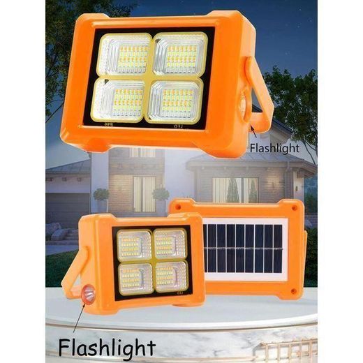 Generic Mini Puissant Projecteur LED Rechargeable, Lampe De Travail Portable 80 W - image 2