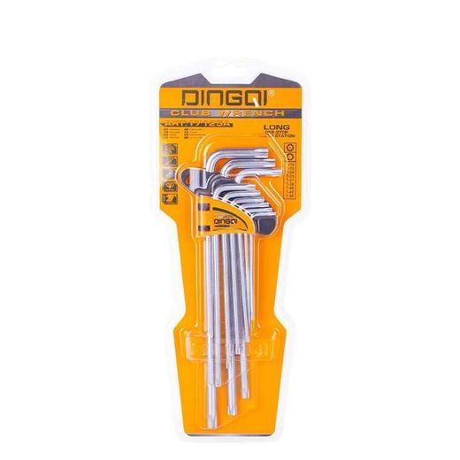 DINGQI Jeu De 9 Clés Hexagonales à Tête Torx - image 2