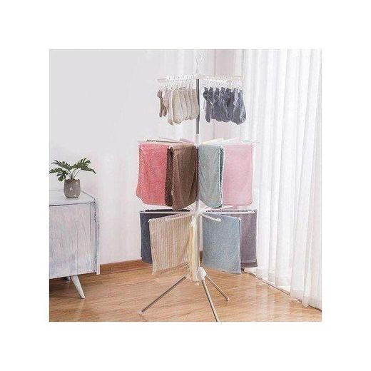Generic Séchoir à Linge Pliable à 3 Niveaux Pour Intérieur Et Extérieur GH - image 2