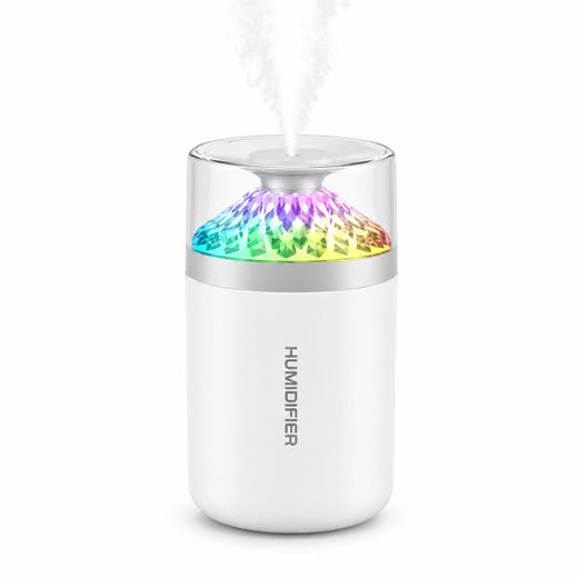 Generic Humidificateur Nano-Mist LED Rechargeable – Hydratation Intense et Ambiance Moderne